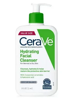 CeraVe Hydrating Facial Cleanser